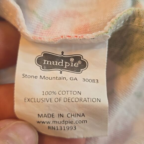 Mud Pie Strawberry Print Footies, SIZE 3-6 Months - Picture 4 of 4